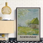 poster normandia vintage