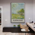poster normandia vintage
