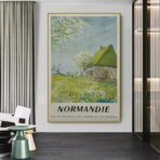 poster normandia vintage