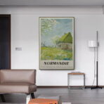 poster normandia vintage