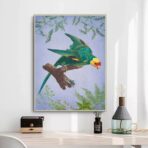 poster di uccelli vintage 1