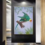 poster di uccelli vintage 1