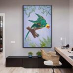 poster di uccelli vintage 1