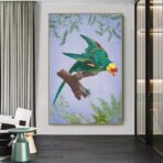 poster di uccelli vintage 1