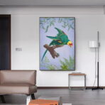 poster di uccelli vintage 1