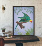 poster di uccelli vintage 1