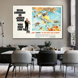 poster only vive due volte