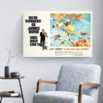 poster only vive due volte