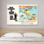 poster only vive due volte