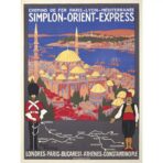 poster vintage orient express