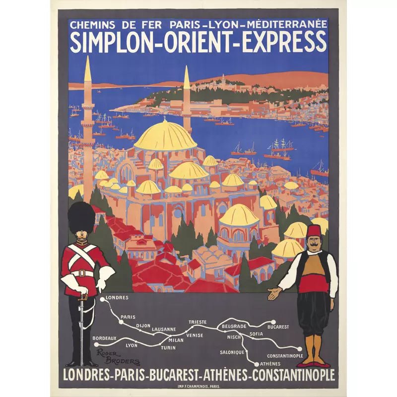 poster vintage orient express poster vintage orient express
