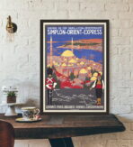 poster vintage orient express