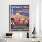 poster vintage orient express