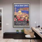 poster vintage orient express