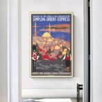 poster vintage orient express