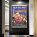 poster vintage orient express
