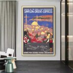 poster vintage orient express