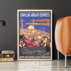 poster vintage orient express