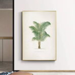 poster vintage con palme