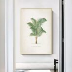 poster vintage con palme