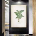 poster vintage con palme
