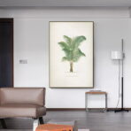 poster vintage con palme