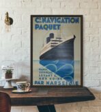 poster liner vintage
