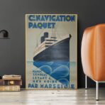 poster liner vintage