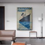 poster liner vintage