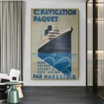 poster liner vintage