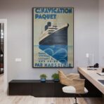 poster liner vintage