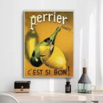 poster vintage perrier 1