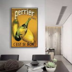 poster vintage perrier 1