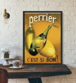 poster vintage perrier 1