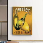 poster vintage perrier 1