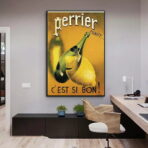 poster vintage perrier 1
