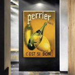 poster vintage perrier 1