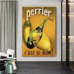 poster vintage perrier 1