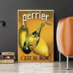 poster vintage perrier 1