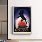 poster vintage peugeot