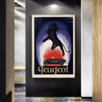 poster vintage peugeot