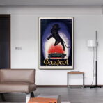 poster vintage peugeot