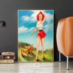 poster pin up anni 60