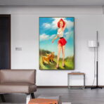 poster pin up anni 60