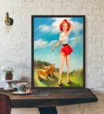 poster pin up anni 60