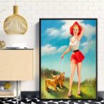 poster pin up anni 60