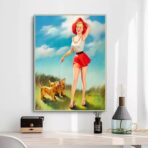 poster pin up anni 60