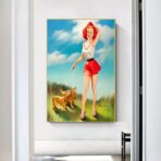 poster pin up anni 60