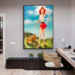 poster pin up anni 60