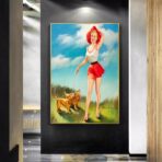 poster pin up anni 60